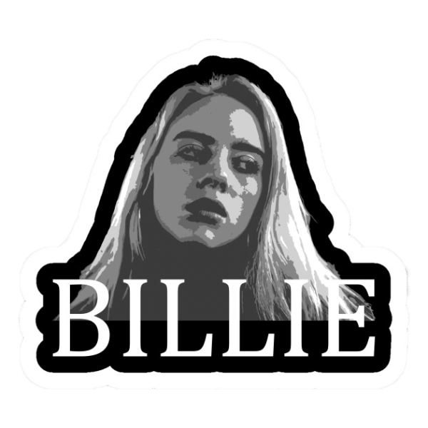 Billie black and white