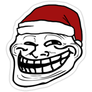 Troll face Christmas