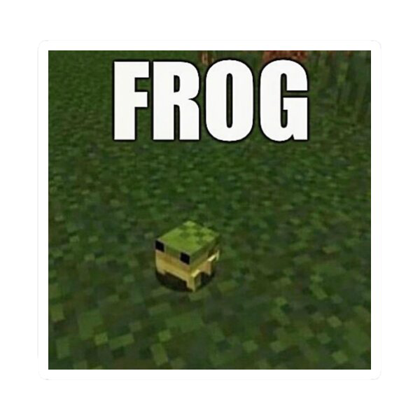 minecraft frog