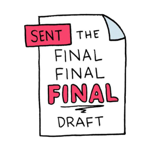sent the final final final draft