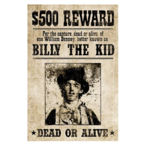 Wanted BILLY THE KID
