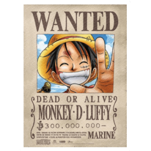 Wanted MONKEY D LUFFY