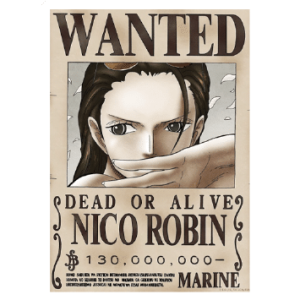 Wanted NICO ROBIN
